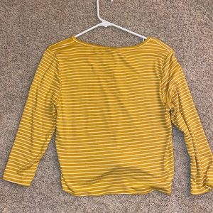 Tilly’s Striped Yellow Shirt